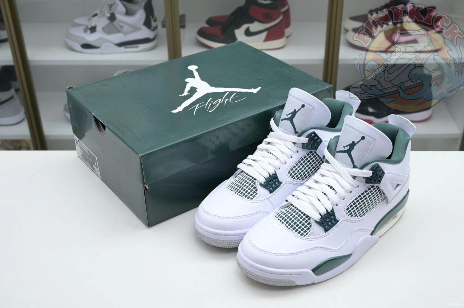 4 Air Oxidized Jordan Green 0129